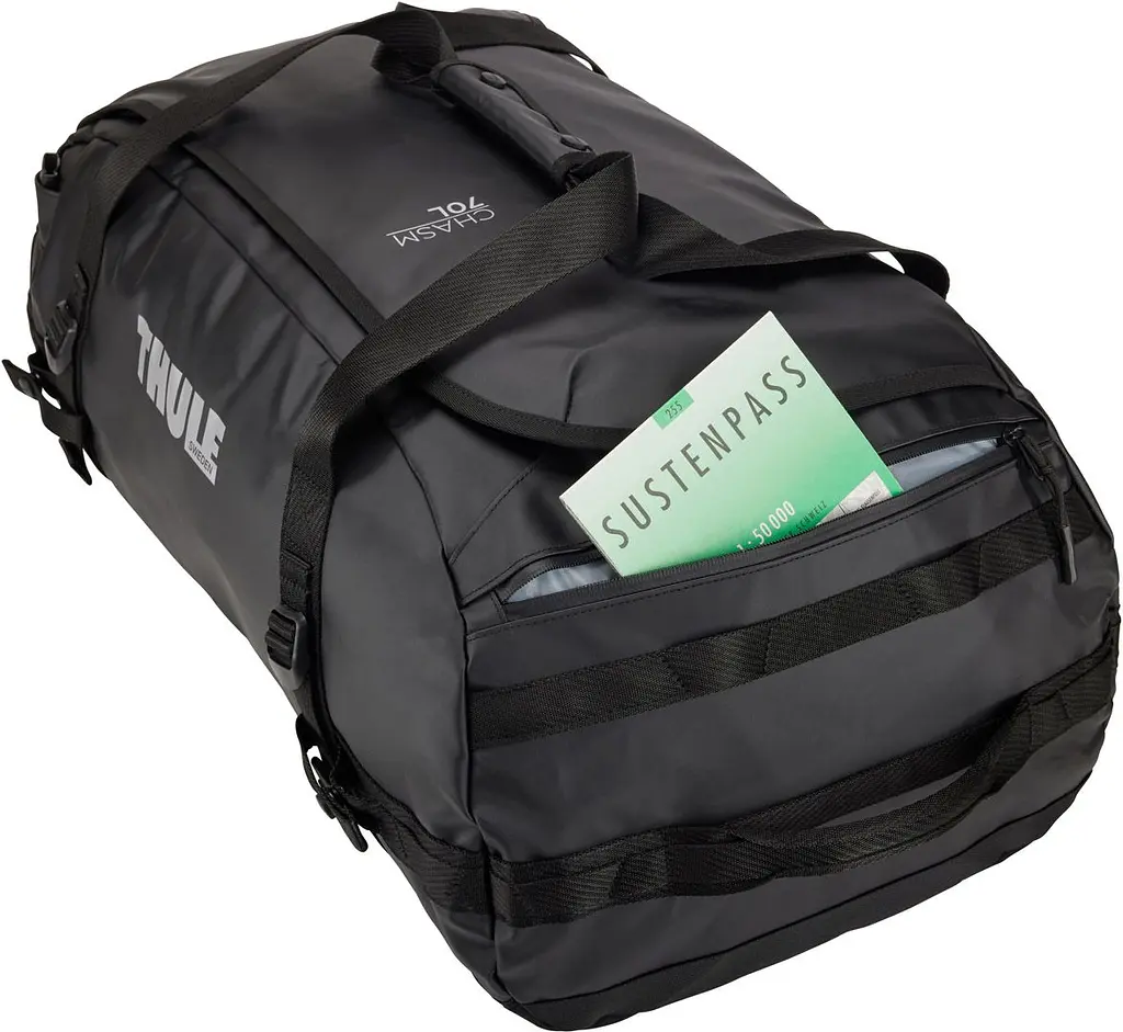 Спортивная сумка Thule Chasm Duffel 70 л black (TH 3204993) - фото 9