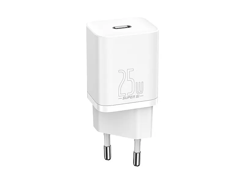 Мережевий зарядний пристрій BASEUS Super Si Quick Charger 1C 25 W White (CCSP020102)