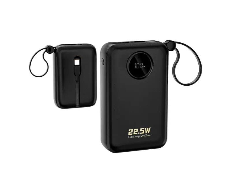 Зовнішній акумулятор (Power Bank) Dudao 20000mAh K14+ 22.5W Black (6977196680016) - фото 3