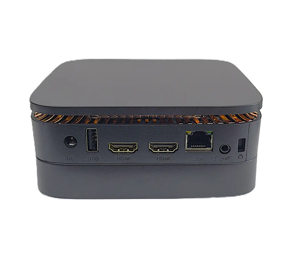 Мини компьютер неттоп FICEP AK1 PRO Intel N5105 8GB RAM 128GB SSD 2xHDMI LAN Wi-Fi ac BT 4.0 2xUSB2.0 2xUSB3.0 miniJack Win 11 - фото 3