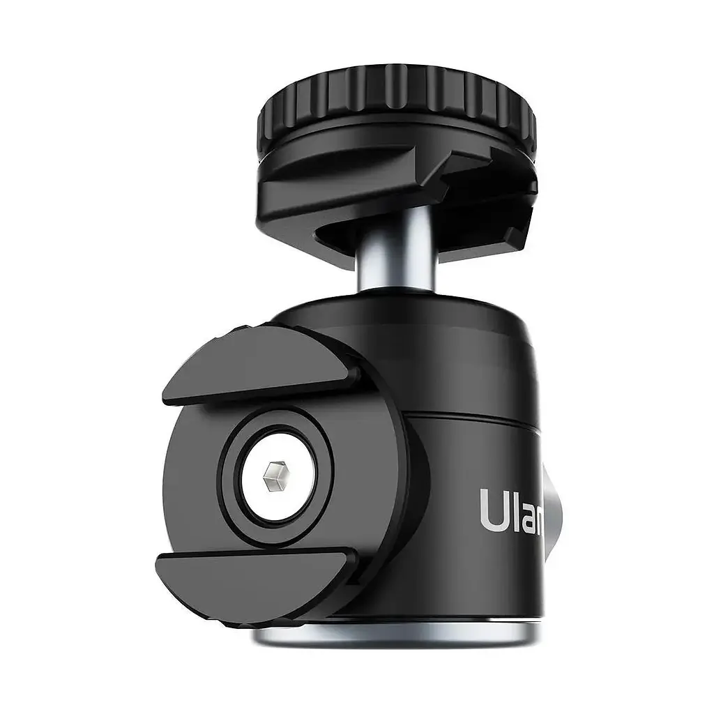 Адаптер кронштейн Ulanzi Vijim Dual Cold Shoe Ballhead UV-2046 U60 Black - фото 3