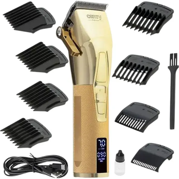 Машинка для стрижки аккумуляторная Camry CR 2835 + насадки - фото 7