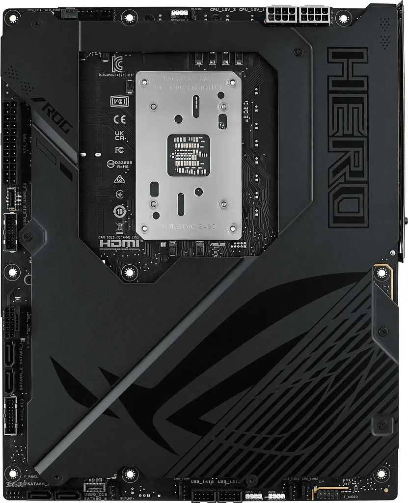 Материнська плата Asus ROG CROSSHAIR X870E HERO BTF sAM5 X870E 4xDDR5 M.2 HDMI WiFi BT ATX - фото 8