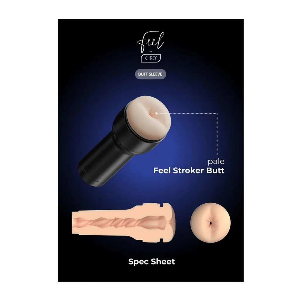 Мастурбатор-попа Kiiroo Feel Stroker Butt для секс-машины Keon - фото 7