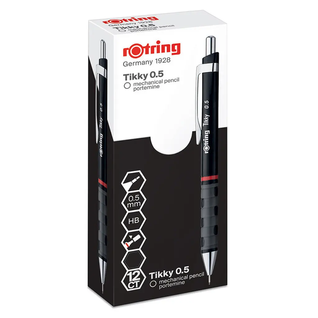 Олівець механічний Rotring Drawing TIKKY Black PCL 0.5 (R1904700) - фото 3