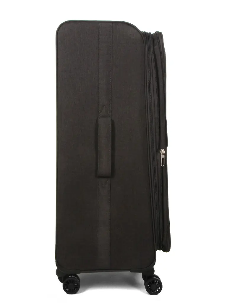 Валіза Гігант (XL) тканинна Airtex Worldline Tirana 608 на 4 колесах 75x46x28см 100л Сірий - фото 5