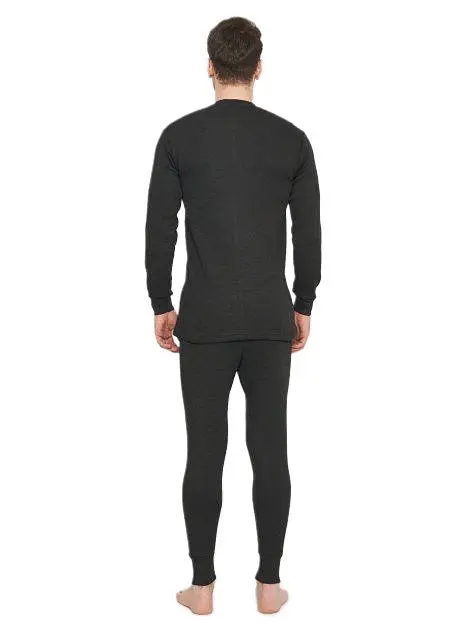 Комплект чоловічий (Кальсоні+Футболка довгий рукав) Thermal set LUX Cott's Wool меланжевий XL - фото 2