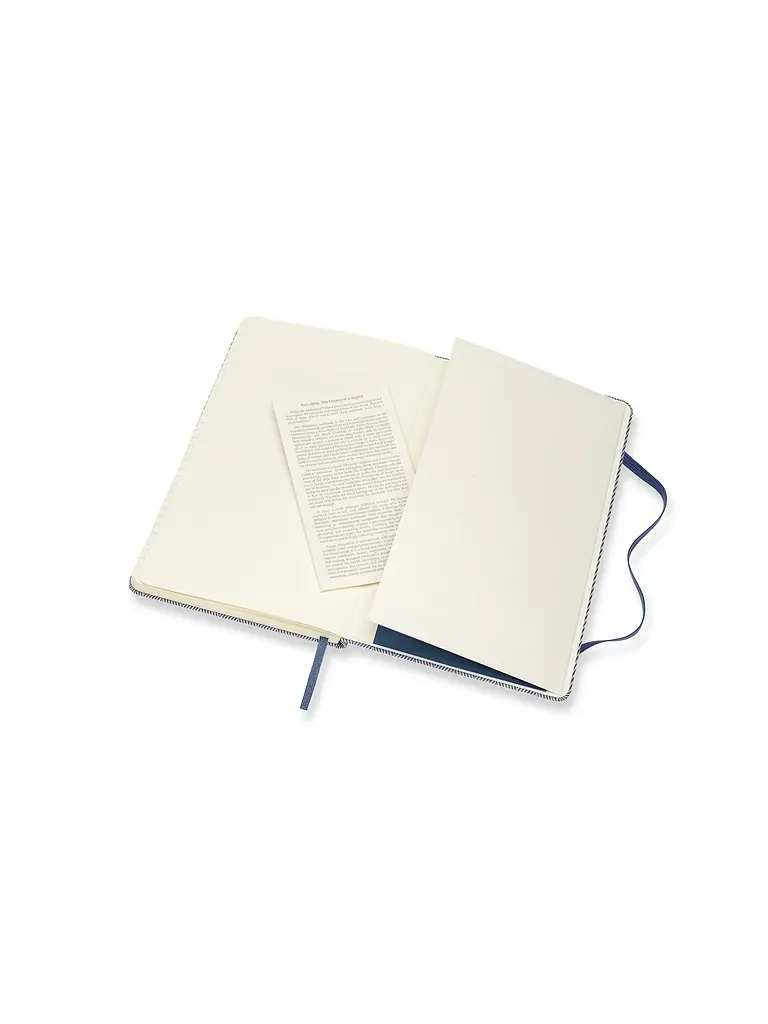 Записник Moleskine Blend 17 середній, Лінійка Синій Канва (LCBD02QP060B) - фото 5