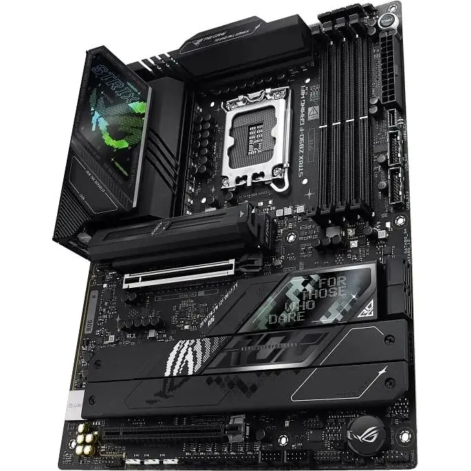 Материнська плата Asus Rog Strix Z890-F Gaming WIFI s1851 Z890 4xDDR5 M.2 DP HDMI Wi-Fi BT ATX - фото 4