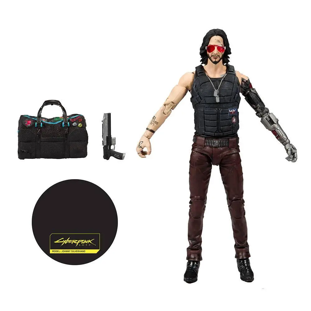 Фигурка McFarlane Джонни Сильверхенд Jonny Silverhand Киберпанк 2077 Cyberpunk 2077 WST CP JS 77 - фото 6