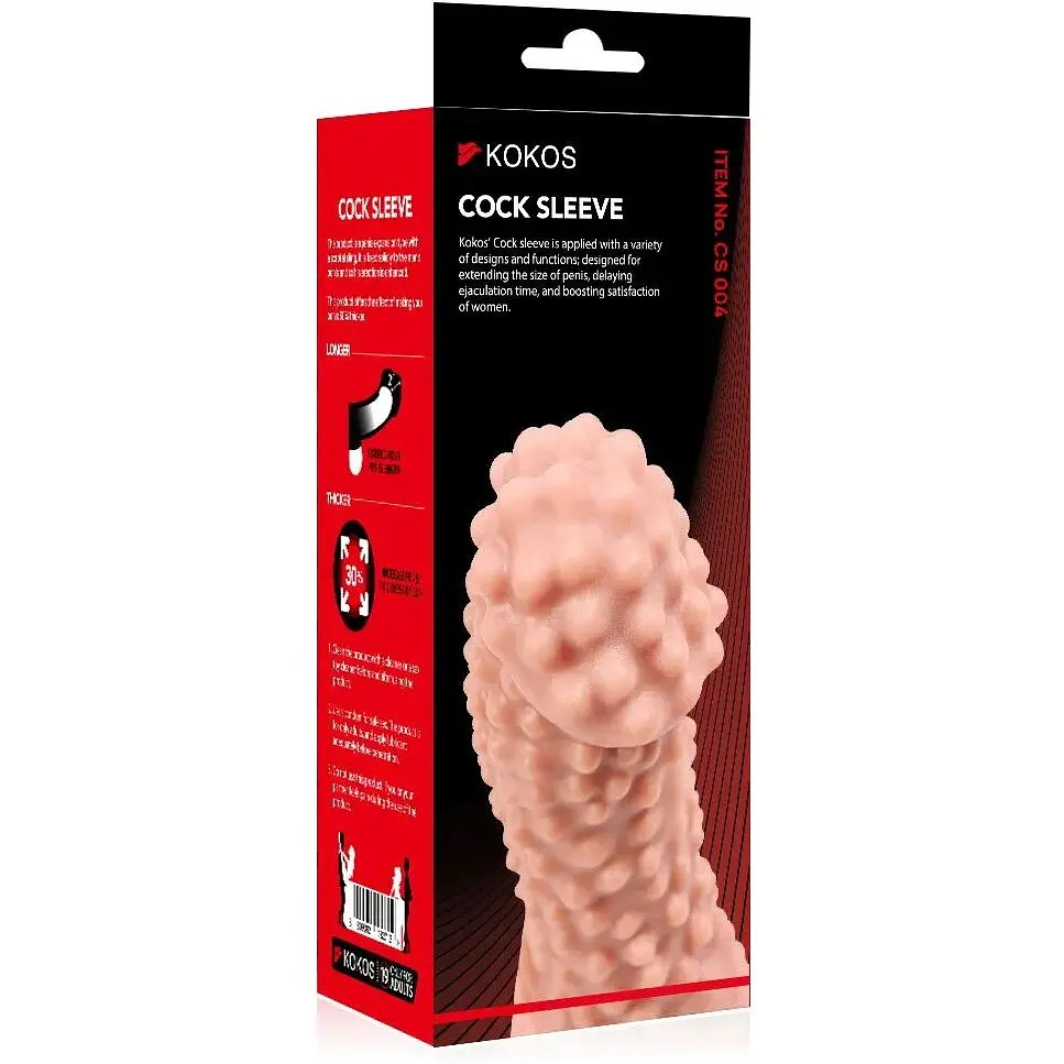 Насадка на член Kokos Cock Sleeve CS 004 M - фото 3