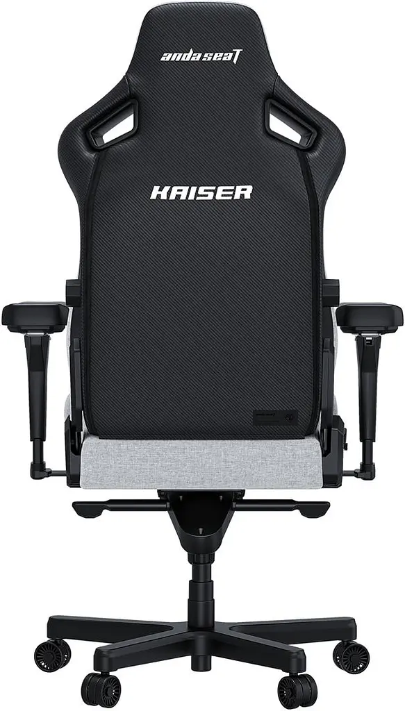 Крісло для геймерів Anda Seat Kaiser 4 Size XL Fabric Gray (AD12YDDC-XLL-20-G-CF) - фото 3
