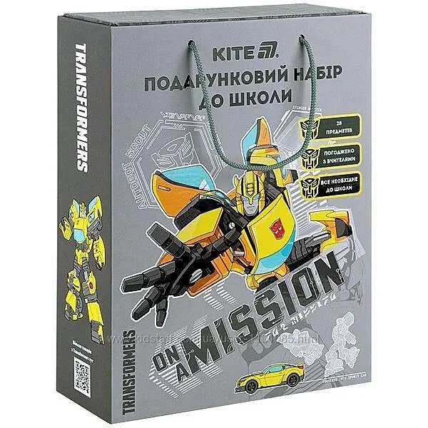 Набір подарунковий для школи Kite Transformers №TF25-S01 - фото 2