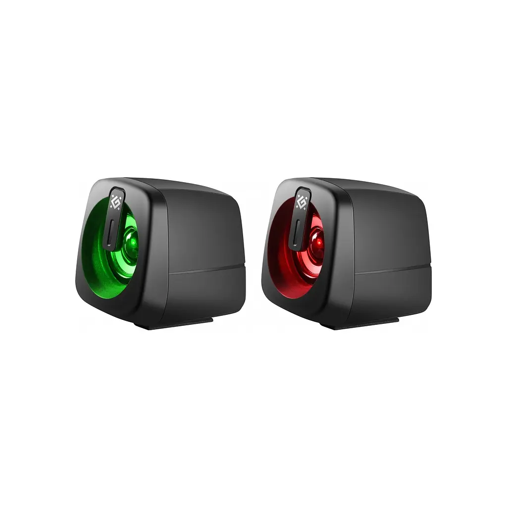 Акустична система Defender J1 LED USB, чорна (65961) - фото 5