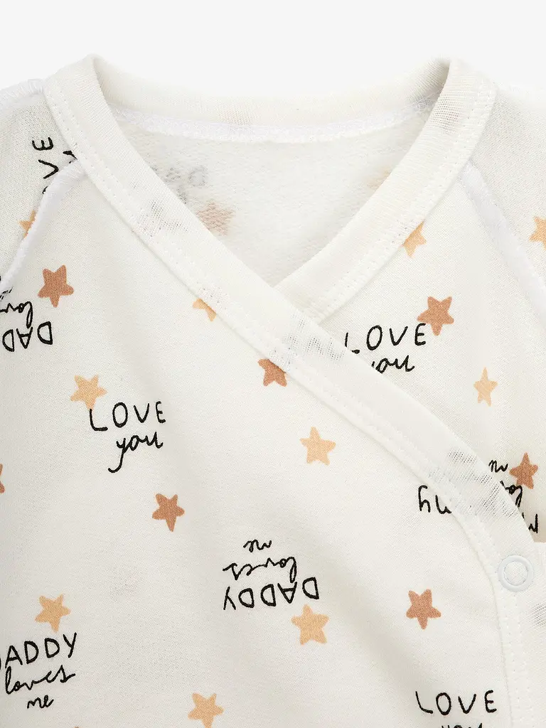 Боді на запах для малюків Тімі Т12/1-Фт56 56 см Молочний shop (4820000302616) - фото 2