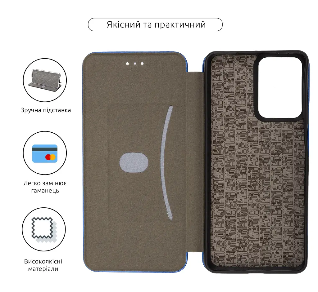 Чохол-книжка ArmorStandart G-Case для Motorola G24 Power Blue - фото 3
