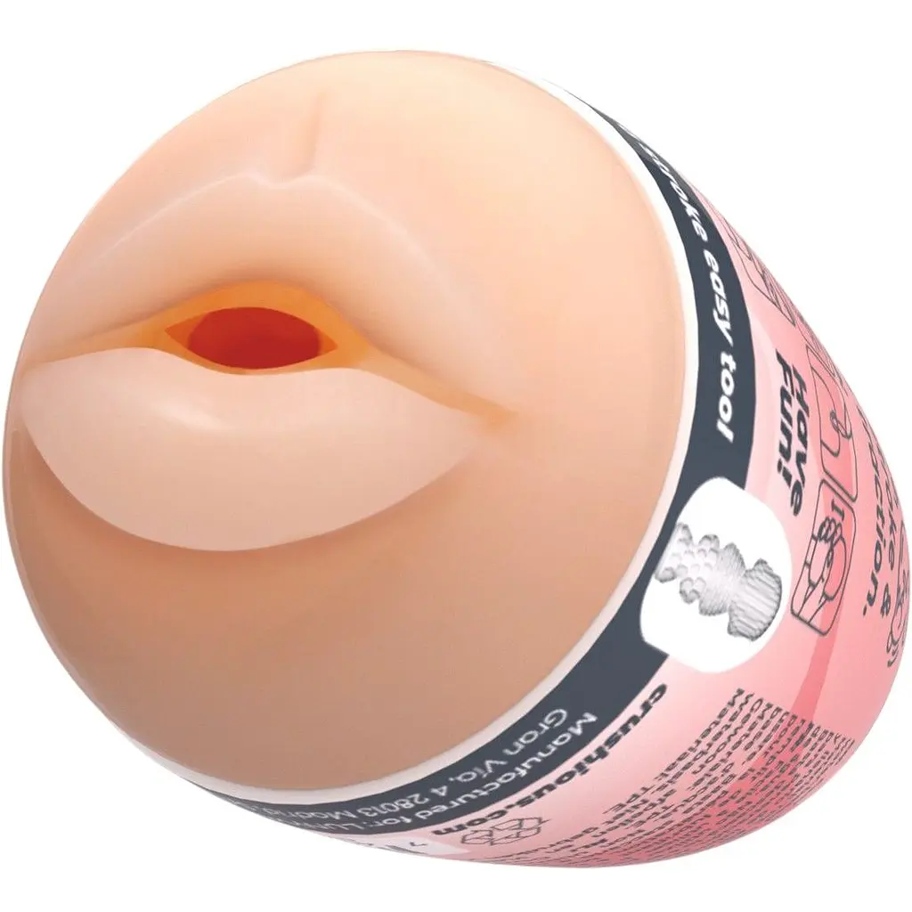 Інтимний мастурбатор Crushious Ezy Egg Oral 8.7 х 5.6 см - фото 4