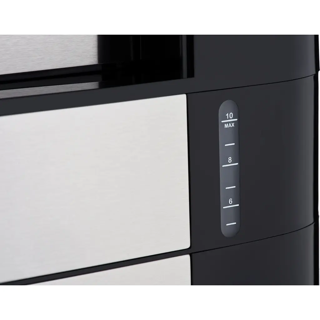 Кофеварка Ardesto капельная Steel Collection YCM-D1200 1.2 л зерно+молотый серебристо-черный - фото 5