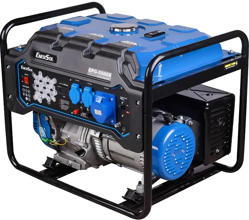 Генератор бензиновий EnerSol 5/5.5 кВт EPG-5500S - фото 2