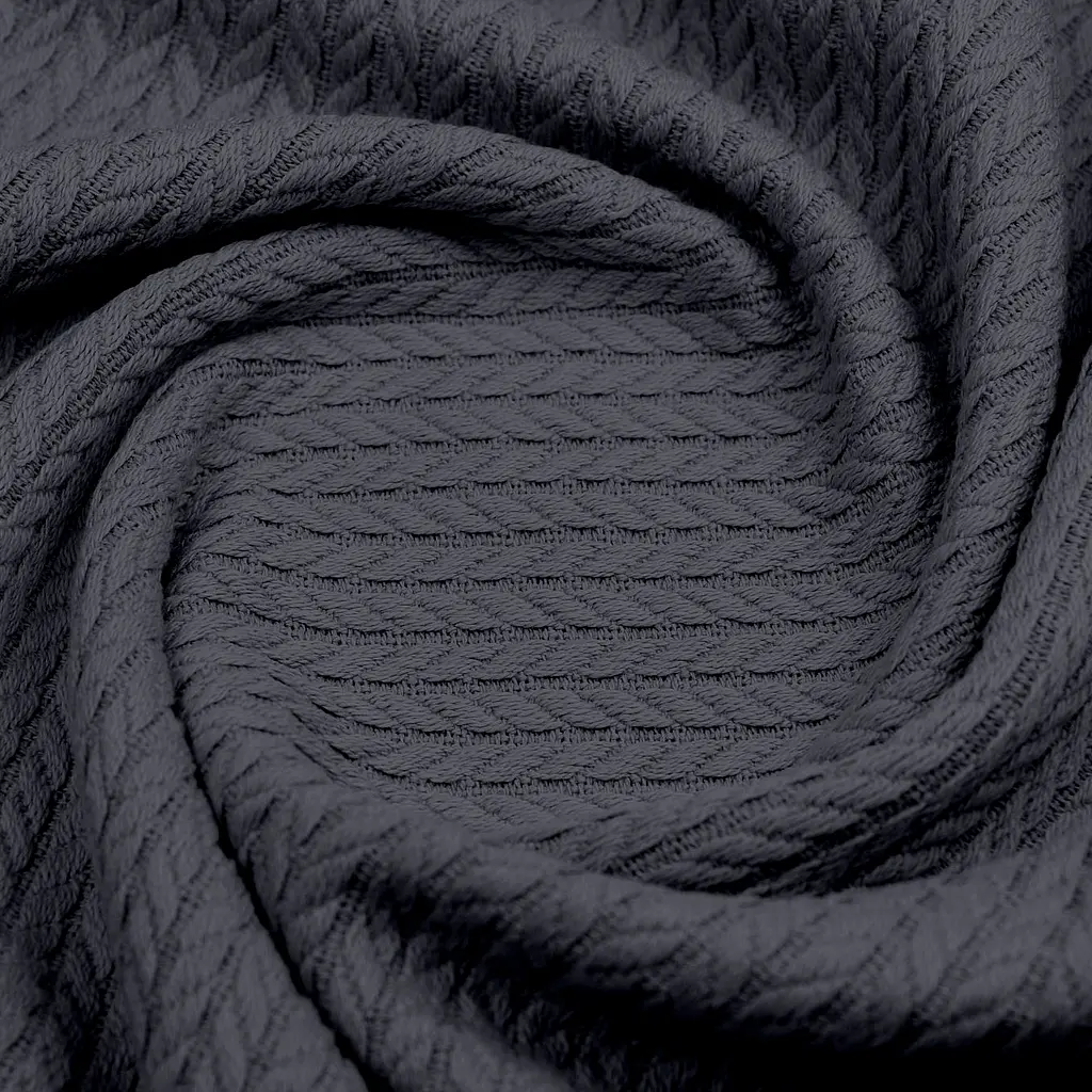 Плед покривало Cosas Beluga Knitted Braid 240х260 см косичка (Blanket_64-1Beluga_KnittedBraid_240x260) - фото 3