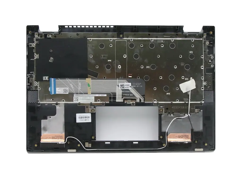 Корпус ноутбука / верхня панель з клавіатурою від ноутбука Lenovo Flex 5-14IIL05 (81X1), 5-14ARE05 (81X2) (5CB0Y85331) Оригінал - фото 2