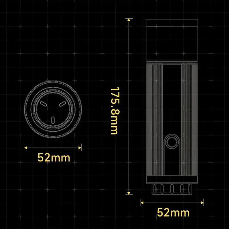 Ліхтар проєкційний SIDANDE Pro L8ES 12W + Gobo 10шт [168616] - фото 5