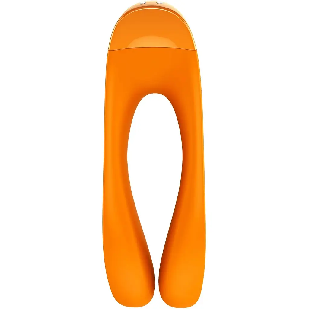 Вібратор на палець Satisfyer Candy Cane Orange - фото 2