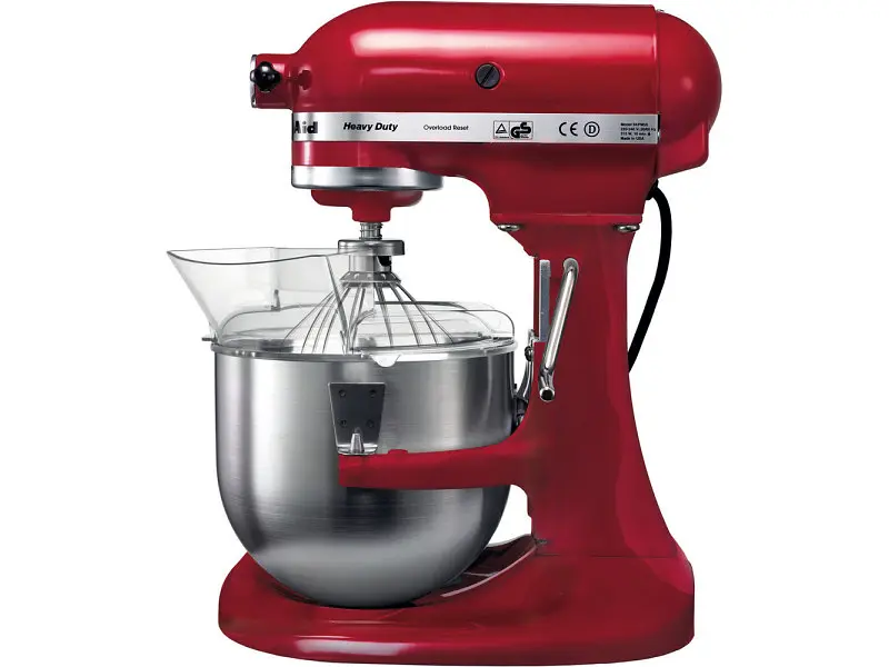 Кухонна машина KitchenAid Heavy Duty 5KPM5EER з відкидним блоком 4.8 л червона - фото 2
