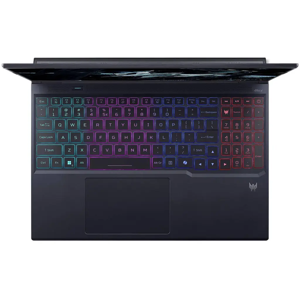 Ноутбук Acer 16 Predator Helios Neo 16 PHN16-73 WQXGA IPS/Intel U9-275HX/32GB/1TB/RTX 5060 8GB/Linux/Black (NH.QVUEU.00J) - фото 4