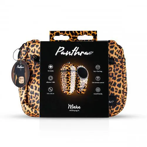 Виброяйцо Panthra Maha 7.8 см леопардовый - фото 7