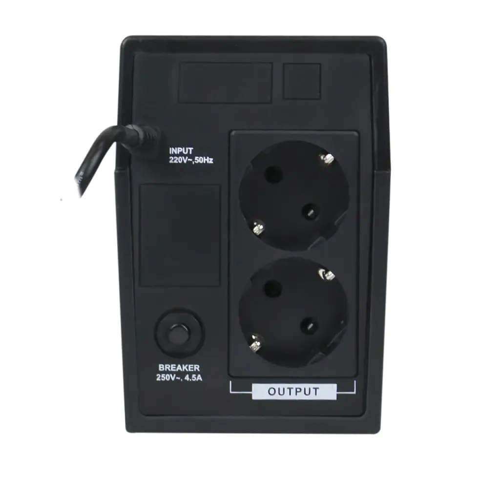 ДБЖ LogicPower LPM-700VA-P 490Вт лінійно-інтерактивний, АКБ 12В 7Ач - фото 4