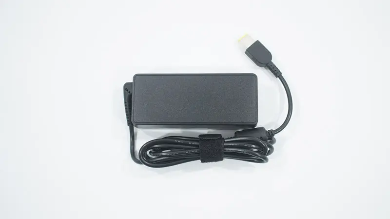 Блок живлення для ноутбука Lenovo 20V, 3.25A, 65W, USB+pin (Square 5 Pin DC Plug), чорний, Прямокутний - фото 4