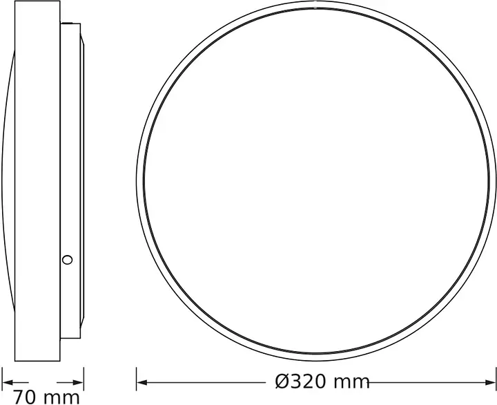 Osram Світильник накладний CEILING LUXO 18Вт 6500К чорний - фото 3