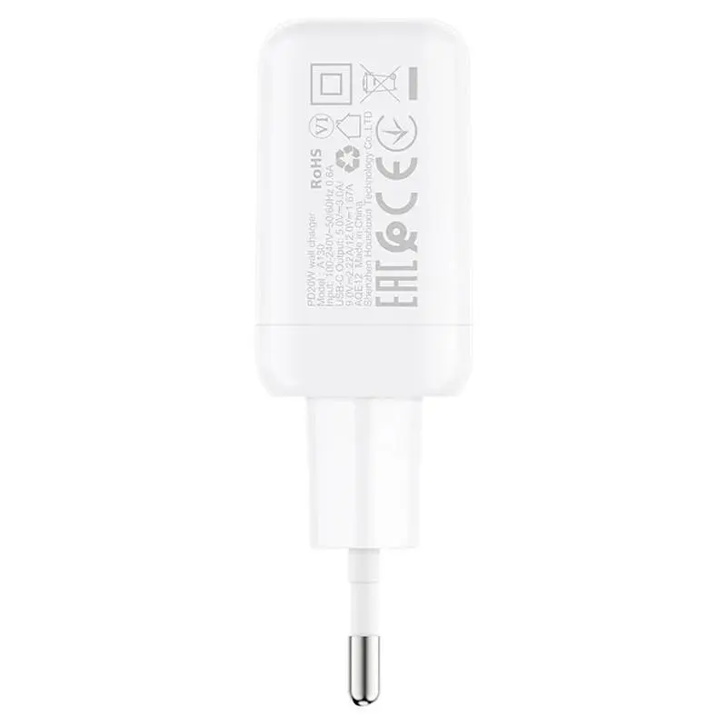 МЗП Acefast A130 PD20W (1USB-C) White - фото 4