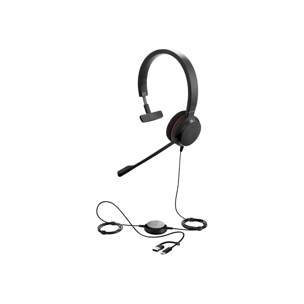 Навушники Jabra Evolve 20 MS USB C/A Mono (4993-823-169) - фото 2