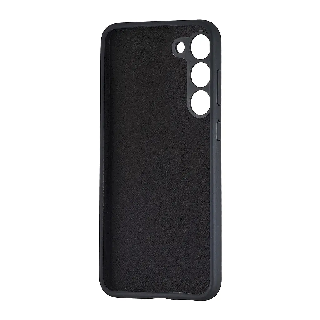 Чохол Silicone Case Samsung S23 Plus (S916) Black - фото 2