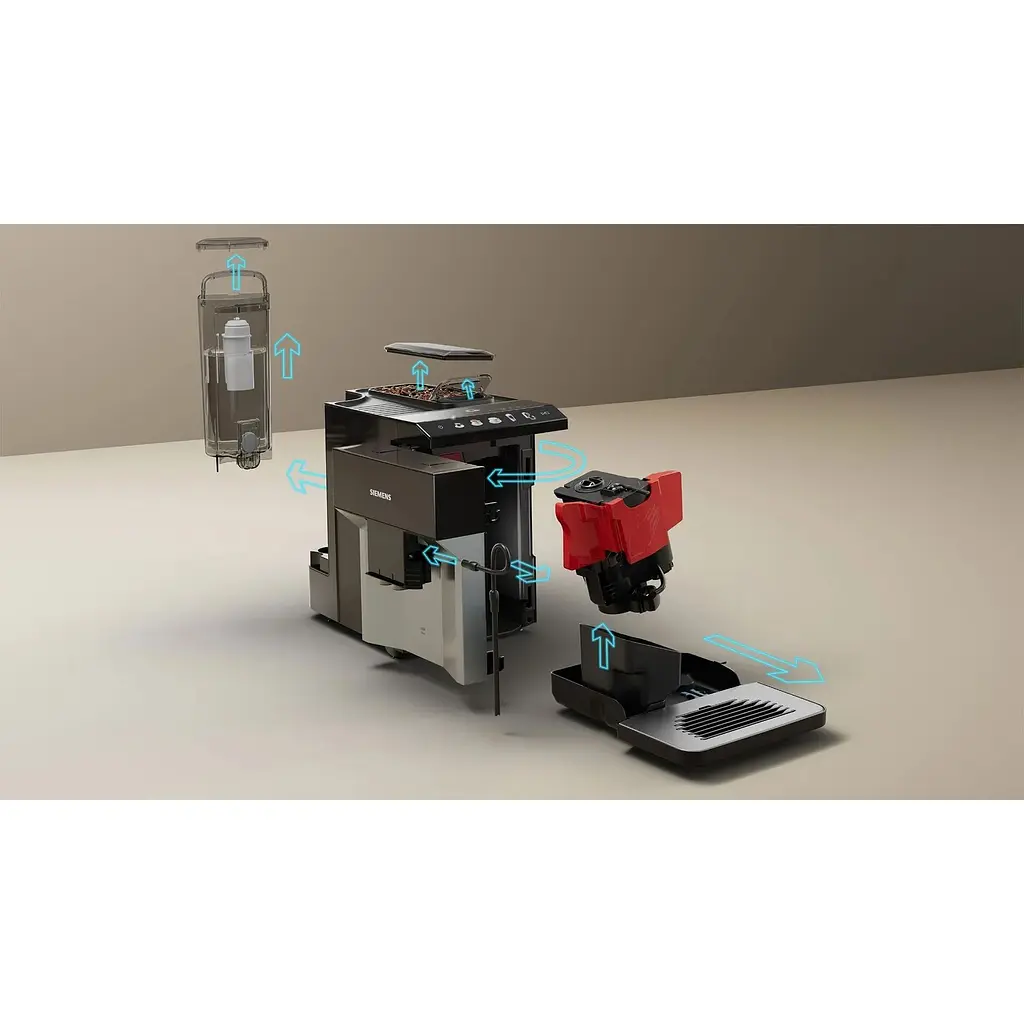 Siemens Кофемашина, 1.9 л зерно черное - фото 4