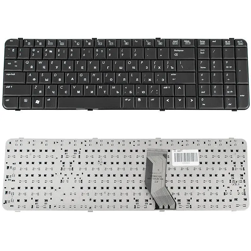 Клавіатура для ноутбука HP (Compaq: 6830P 6830S) rus чорний