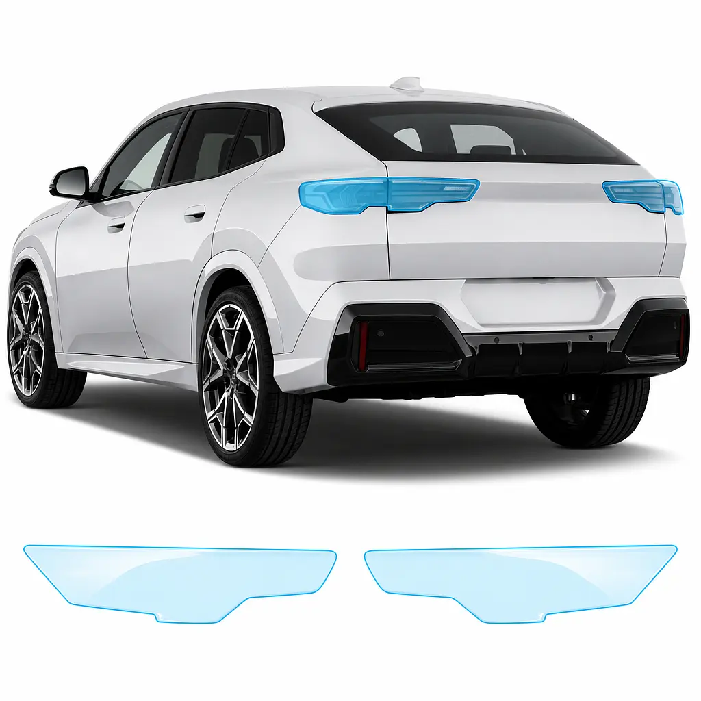 Антигравійна захисна бронеплівка за лекалами для BMW iX2 U10 2023- задні ліхтарі стопи