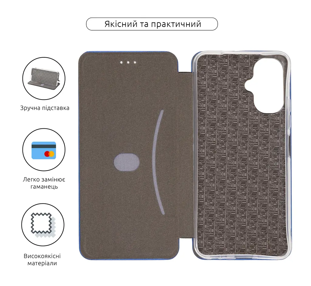 Чохол-книжка ArmorStandart G-Case для Infinix Smart 10 4G Blue - фото 3