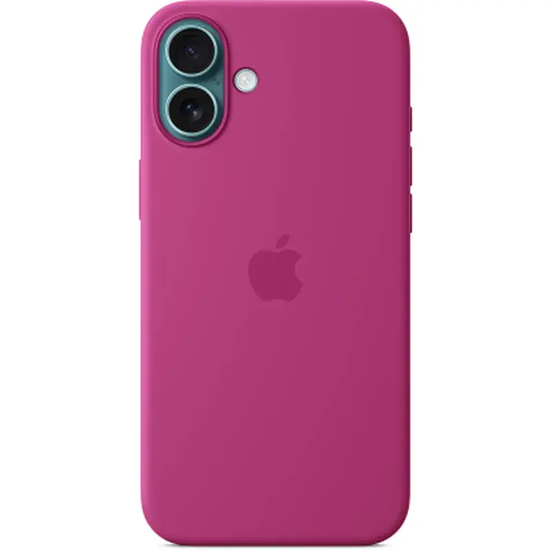 Чохол до мобільного телефона Apple iPhone 16 Plus Silicone Case with MagSafe - Fuchsia (MYYE3ZM/A) - фото 2