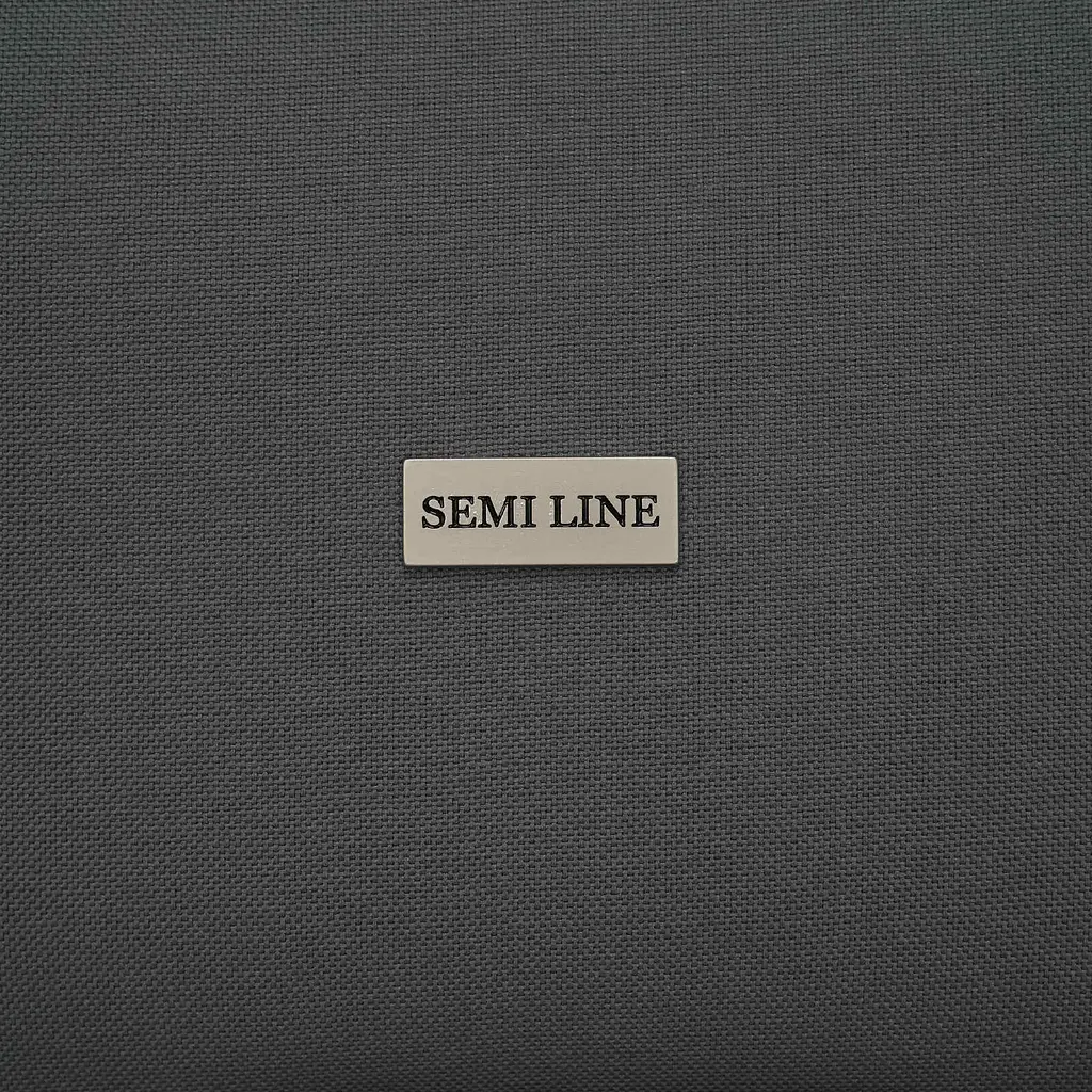 Валіза мала під ручну кладь Semi Line 20 дюймів (S) дюймів (S) Polyester 600D PVC Graphite (T5658-1) - фото 10