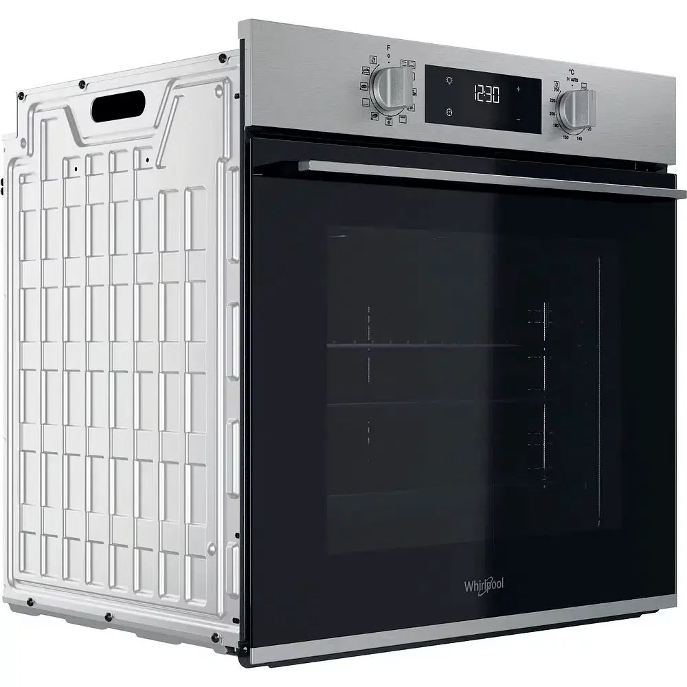 Духова шафа електрична Whirlpool 71 л A+ дисплей конвекція телескопічні напрямні нержавіюча сталь - фото 2