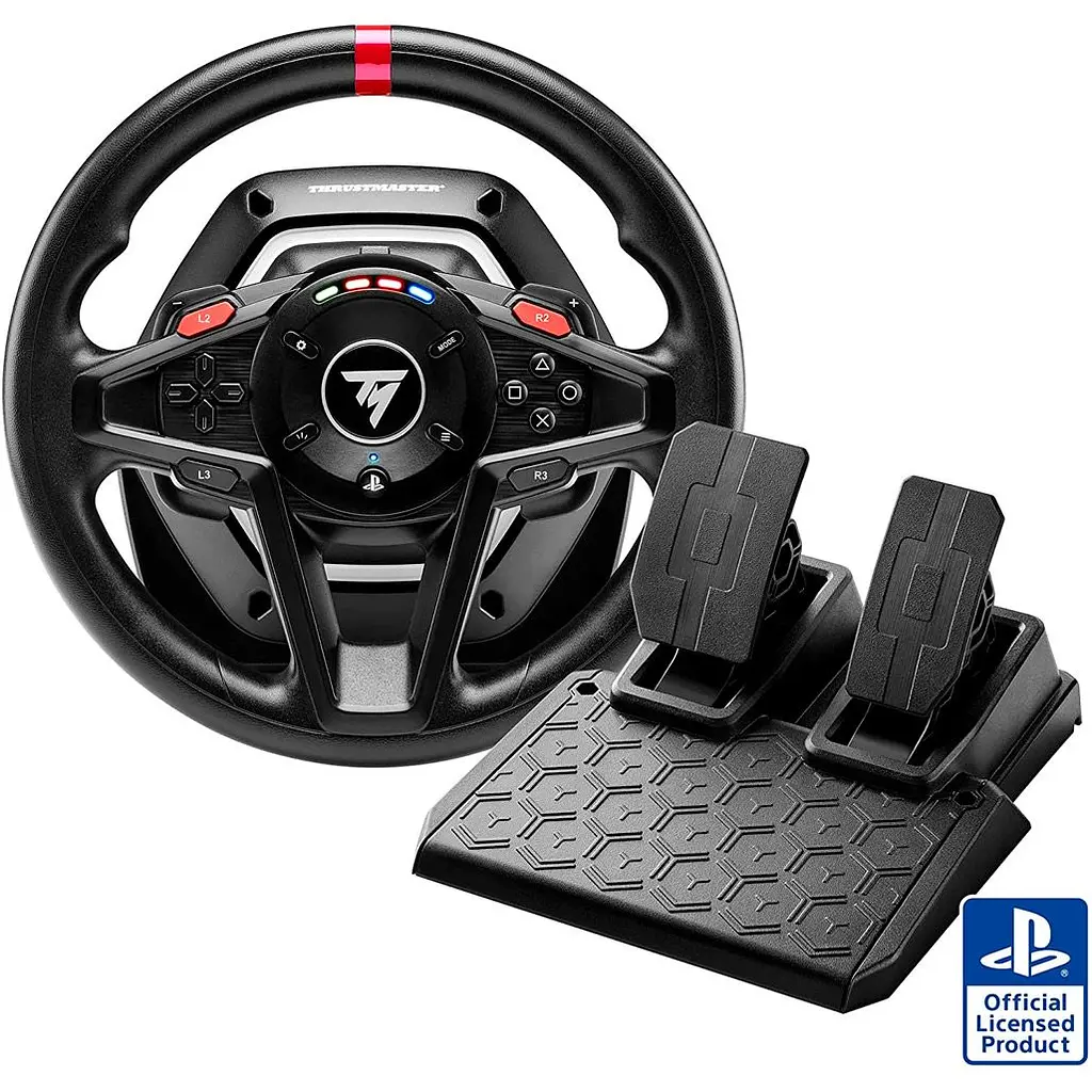 Игровой руль с педалями Thrustmaster PC/PS4/PS5 T128 Wheel with Pedals [4160781] [88007] - фото 2