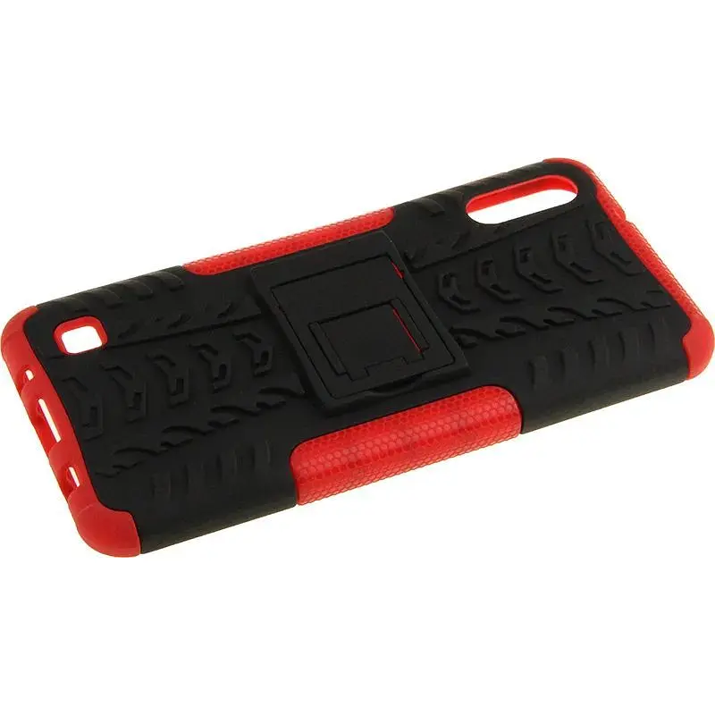 Чохол-накладка Toto Dazzle Kickstand 2 in 1 Case Samsung Galaxy M10 Red - фото 7