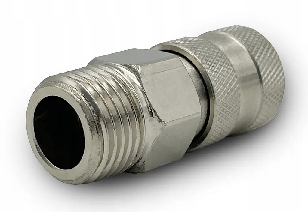 Швидкорознімне з'єднання мама 1/2" зовнішня різь AIRKRAFT SE1-4SM - фото 5