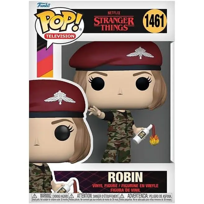 Фигурка Funko Pop Фанко поп Robin Stranger Things Робин Очень странные дела 10 см R ST 10 1461 - фото 3