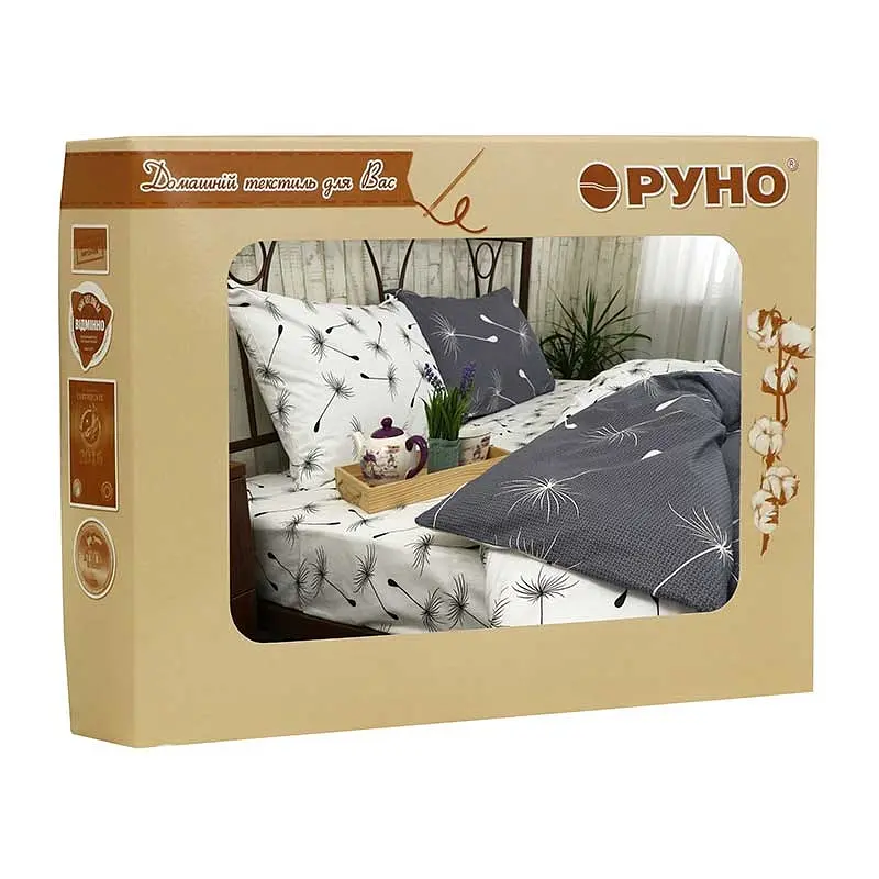 Комплект постельного белья Руно полуторный безь набивная (1.114Б Fly) - фото 4