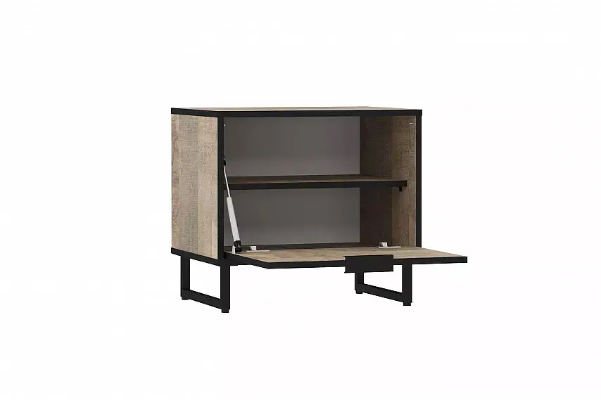 Полиця для взуття Flamecame підлогова RTE-04 Дуб Гранж Пісочний - фото 2