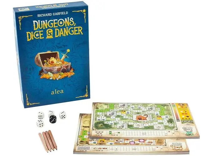 Настольная игра Alea Подземелья, Кубики и Опасность (Dungeons, Dice & Danger) (англ.) (PS126) - фото 9
